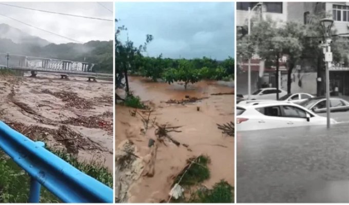 More than 150 people died in China due to rain (1 photo + 4 videos)