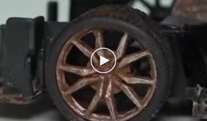 Восстановление старой игрушки Lamborghini