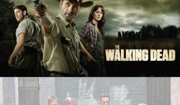 Логика сериала Walking Dead (5 фото)