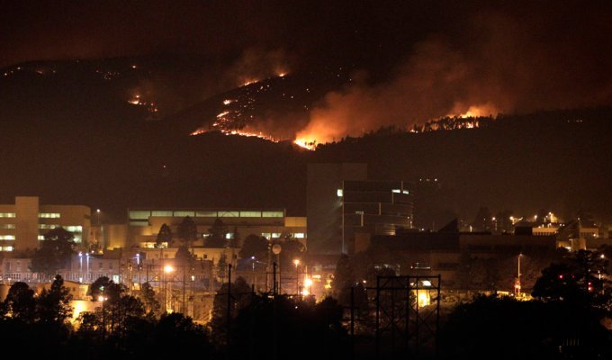 Лесные пожары угрожают АЭС (34 фото)