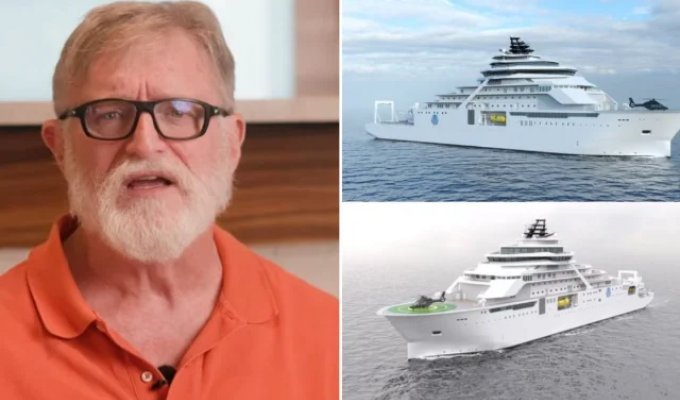 Gabe Newell and his ocean colossus: when Steam revenue disappears into the abyss (photos)