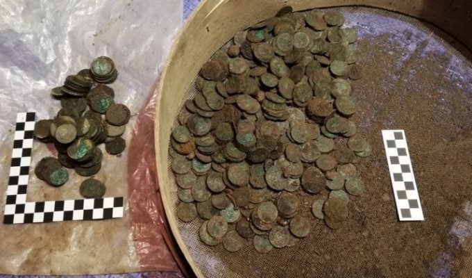 10 000 старинных монет обнаружили на строительной площадке (4 фото)