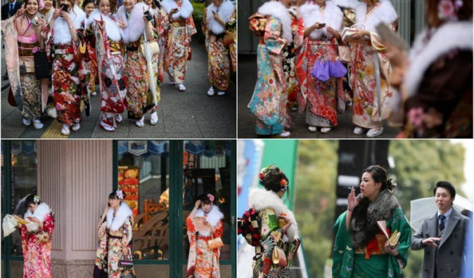 День совершеннолетия в Японии (22 фото)