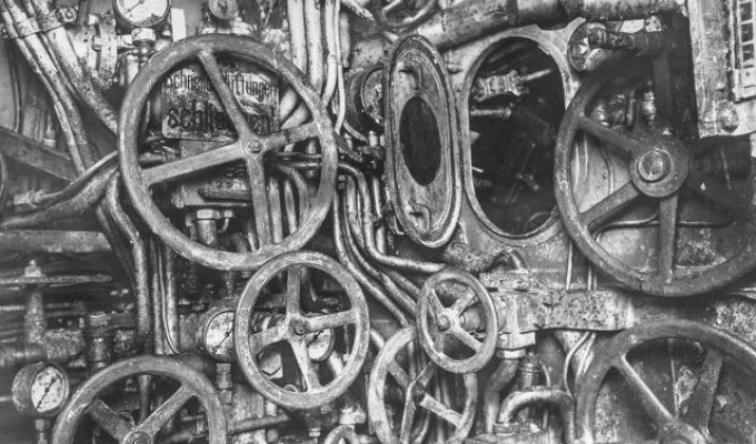 Немецкая подводная лодка времён Первой Мировой (24 фото)