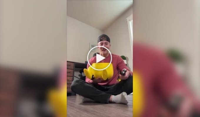 Охранная система в виде покемона Пикачу