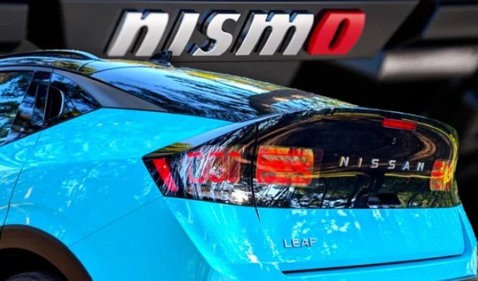Nissan заявляет о возможности выпуска Leaf NISMO при условии высокого спроса (3 фото)