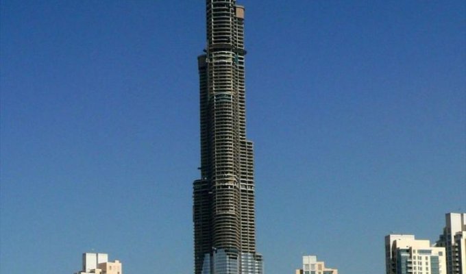 The tallest skyscraper in the world - Dubai Tower (21 photos)