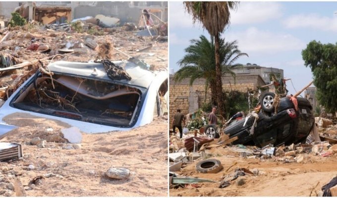 The disaster is raging: floods in Libya have claimed thousands of lives (12 photos)