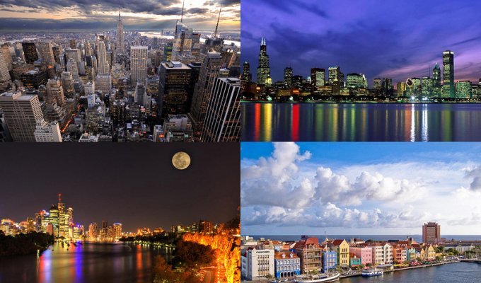25 ярких городских пейзажей (25 фото)