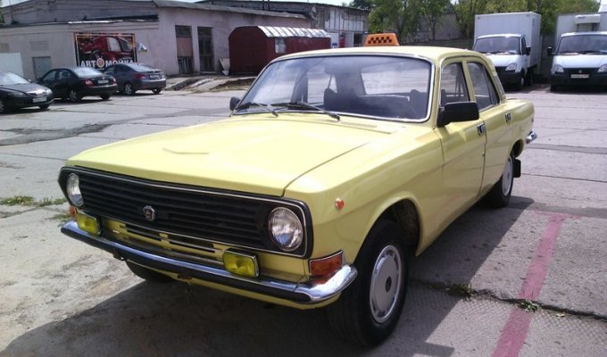 Особенности советского таксиста (6 фото)