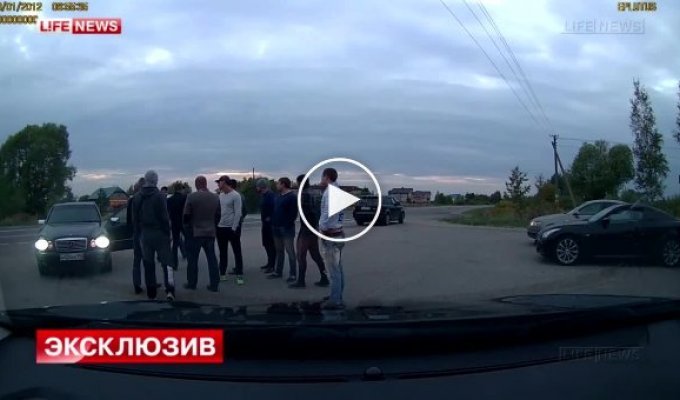 Русские беспредельщики расстреливают дагестанце в Волоколамске