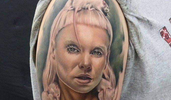 Фанатские татуировки поклонников Die Antwoord (16 фото)