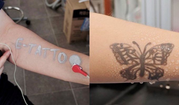 Такую татуировку одобрит даже ваша бабушка: южнокорейские ученые создали электрочернила (5 фото)