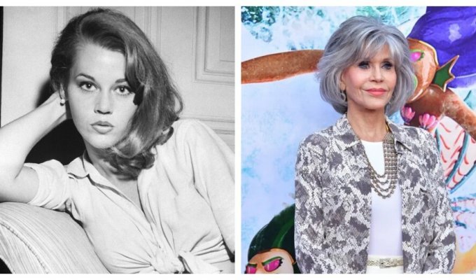What famous actresses looked like in their youth and youth (41 photos)
