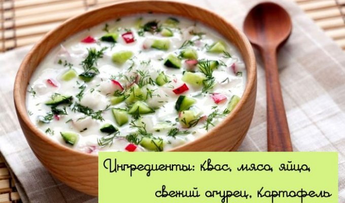 Простые рецепты самых вкусных холодных супов (10 фото)