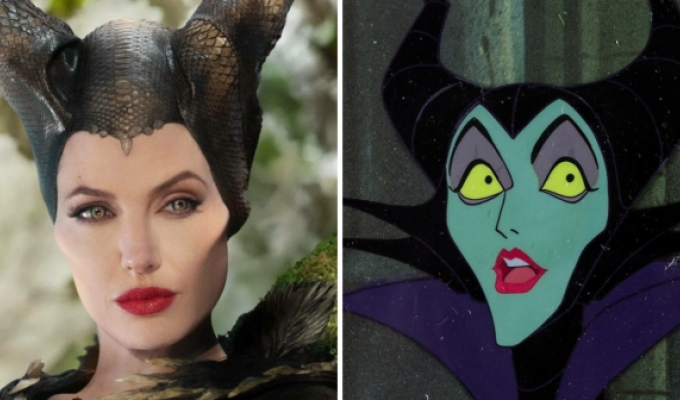Famous actors who played the role of cartoon characters (12 photos)