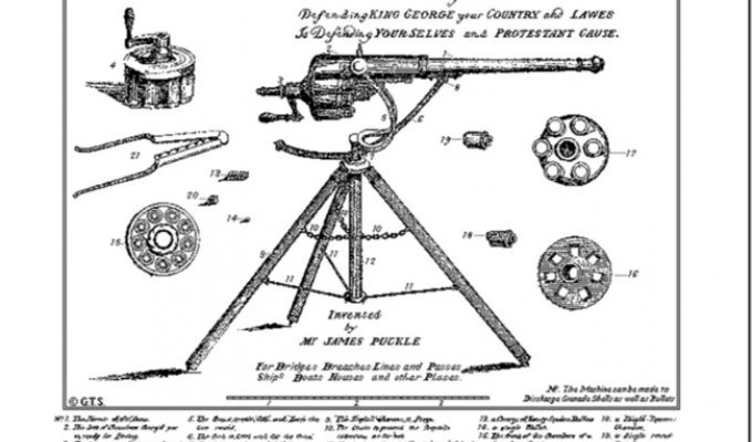 The Puckle Gun (3 photos)