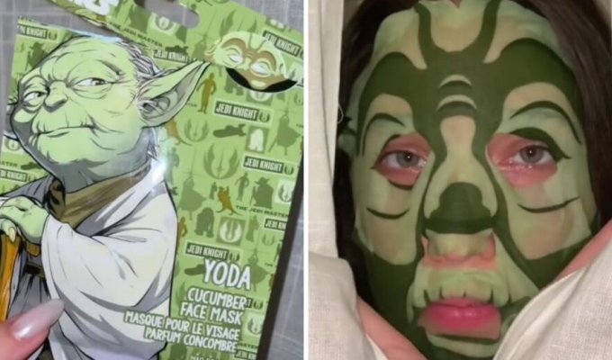 14 cosmetic masks that you never even thought of turning girls into beauties (15 photos)