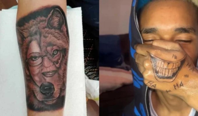 21 tattoos that will make you pause for analysis (22 photos)