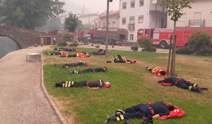 Эти фотографии показывают, почему пожарные - настоящие герои (6 фото)