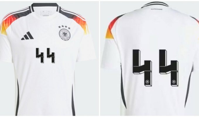 Adidas will ban the sale of Germany national team jerseys with number 44 (4 photos)