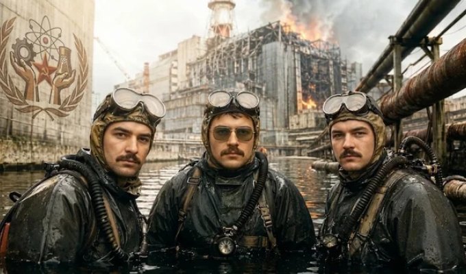 Three Men Ventured Beneath the Chernobyl Reactor to Drain the Water. Here's What Happened to Them Next (10 Photos)