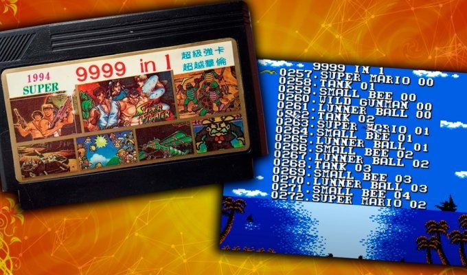 9999 in 1: the legendary cartridge for Dendy, which deceived the expectations of gamers of the 90s (13 photos)