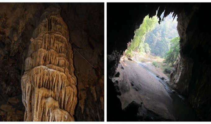 Пещера Тхам Лод – завораживающая и таинственная пещерная система Таиланда (20 фото + 1 видео)