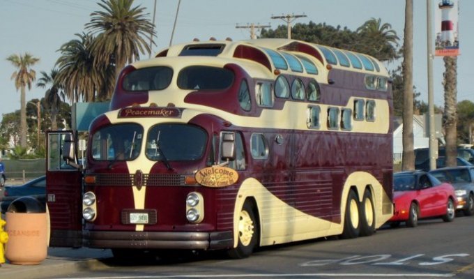 Самые необычные автобусы с причудливым дизайном (14 фото)