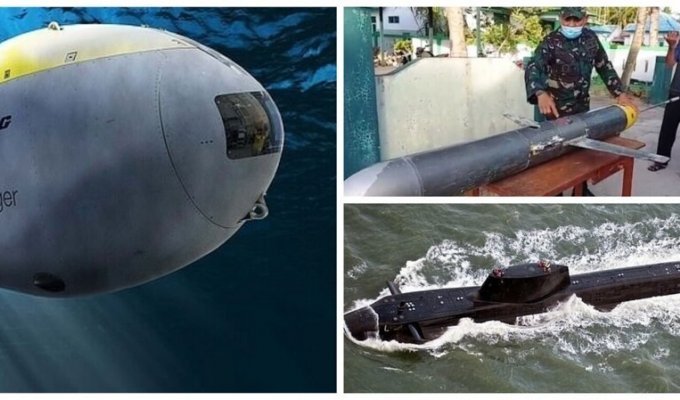 Китай разрабатывает подводных роботов-налетчиков с искусственным интеллектом (6 фото)