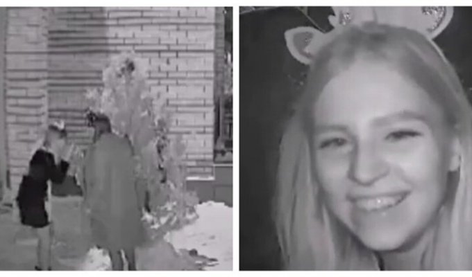 Девчата украли елку из двора своего дома, улыбнувшись в камеру (3 фото + 1 видео)