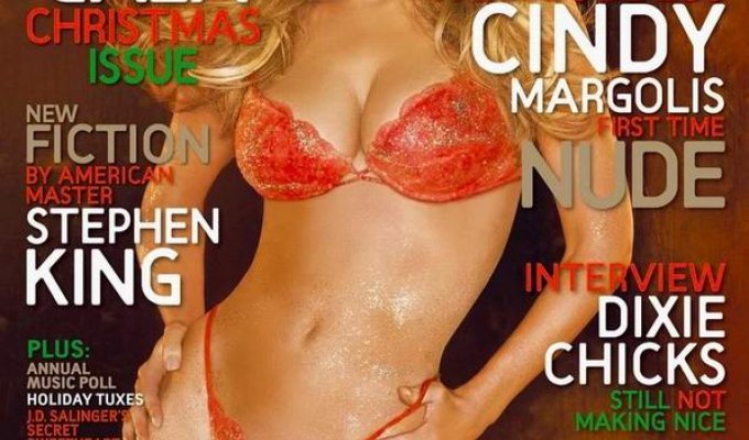 Cindy Margolis в декабрьском Playboy