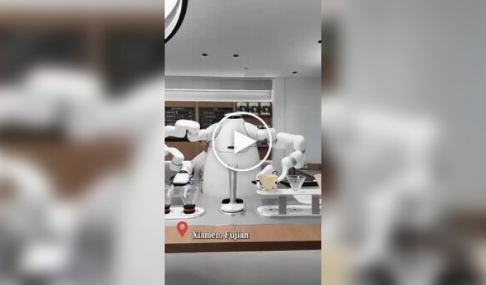 Китайский робот-бариста