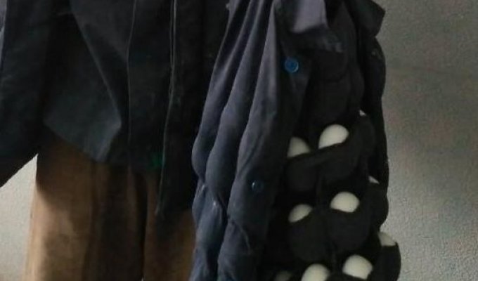 Куртка бывшего сторожа птицефабрики (2 фото)