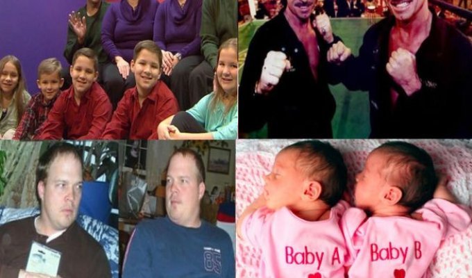 Правдивые и невероятные истории о близнецах (10 фото)