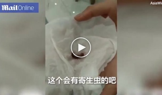 Сотрудников китайской компании заставили есть червей