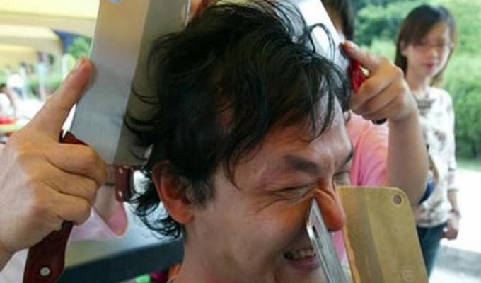 Кухонная терапия: китайский массаж под лезвием ножа (4 фото)