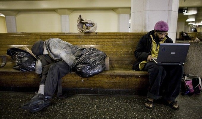 Бездомные Сан-Франциско в сети (10 фото)