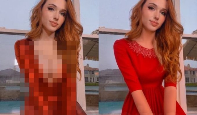 “An unusual flash mob on social networks”: guys use neural networks to “dress” girls (9 photos)