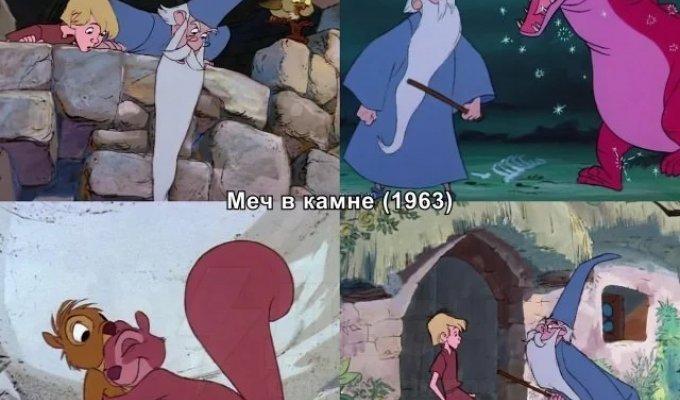 A selection of unfairly forgotten cartoons from the classic Disney era (10 photos)
