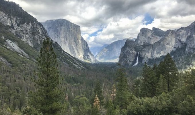 Долина Йосемити - так ли выглядит Эдем? (24 фото + 1 видео)