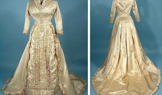 Весільні сукні ХІХ століття (38 фото)
