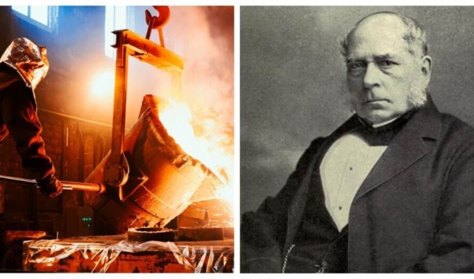 “Человек-сталь”: как британский изобретатель перевернул вверх дном всю металлургию и вошёл в историю (5 фото)
