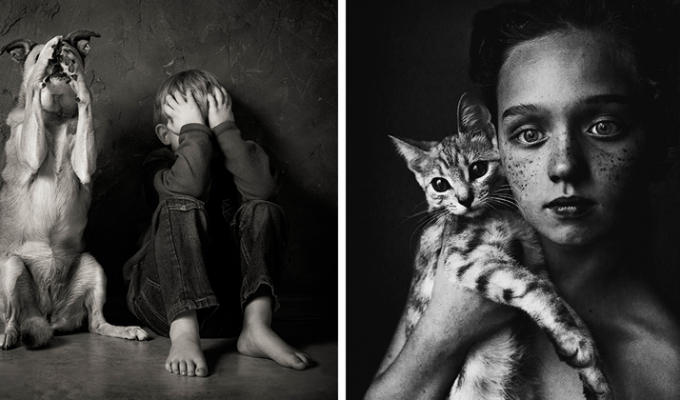 Фотографы со всего мира делают великолепные фото детей и животных (41 фото)