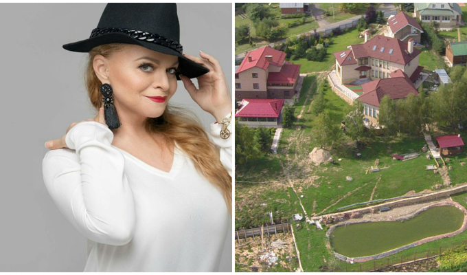 Лариса Долина устроила свалку рядом со своим загородным домом в Подмосковье (3 фото)