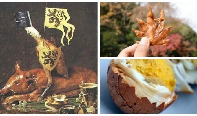 25 странных и необычных блюд из древних времён (26 фото)