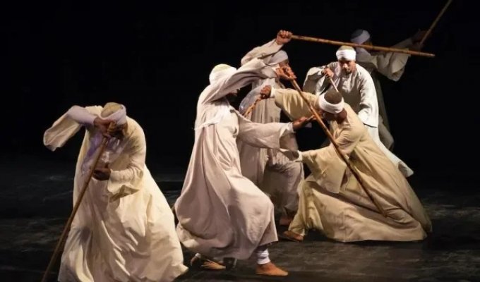 Древнее египетское боевое искусство Тахтиб, ставшее частью культурного наследия (8 фото + 2 видео)