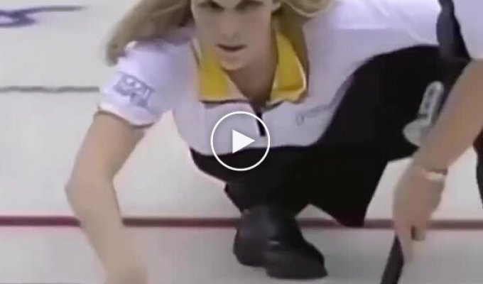 I never thought curling could be so intense