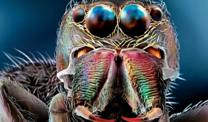 Close-up portrait: macro photography of insects (17 photos)