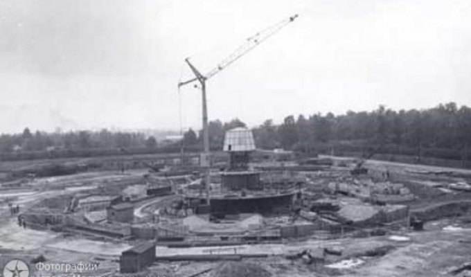 Строительство Останкинской башни (10 фото)